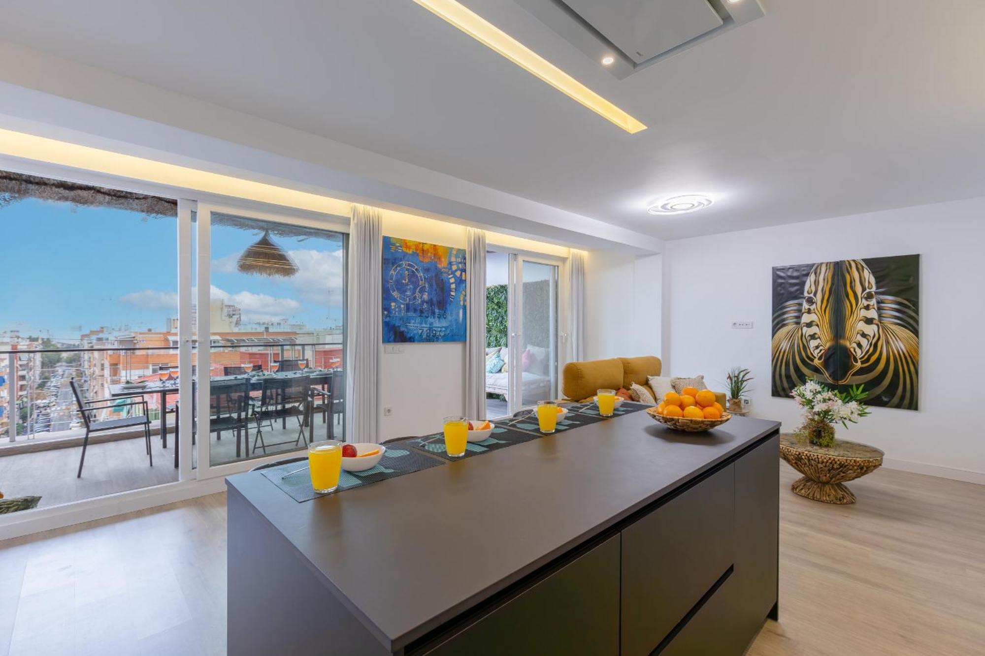 阿利坎特Fidalsa Penthouse Amazing View公寓 外观 照片