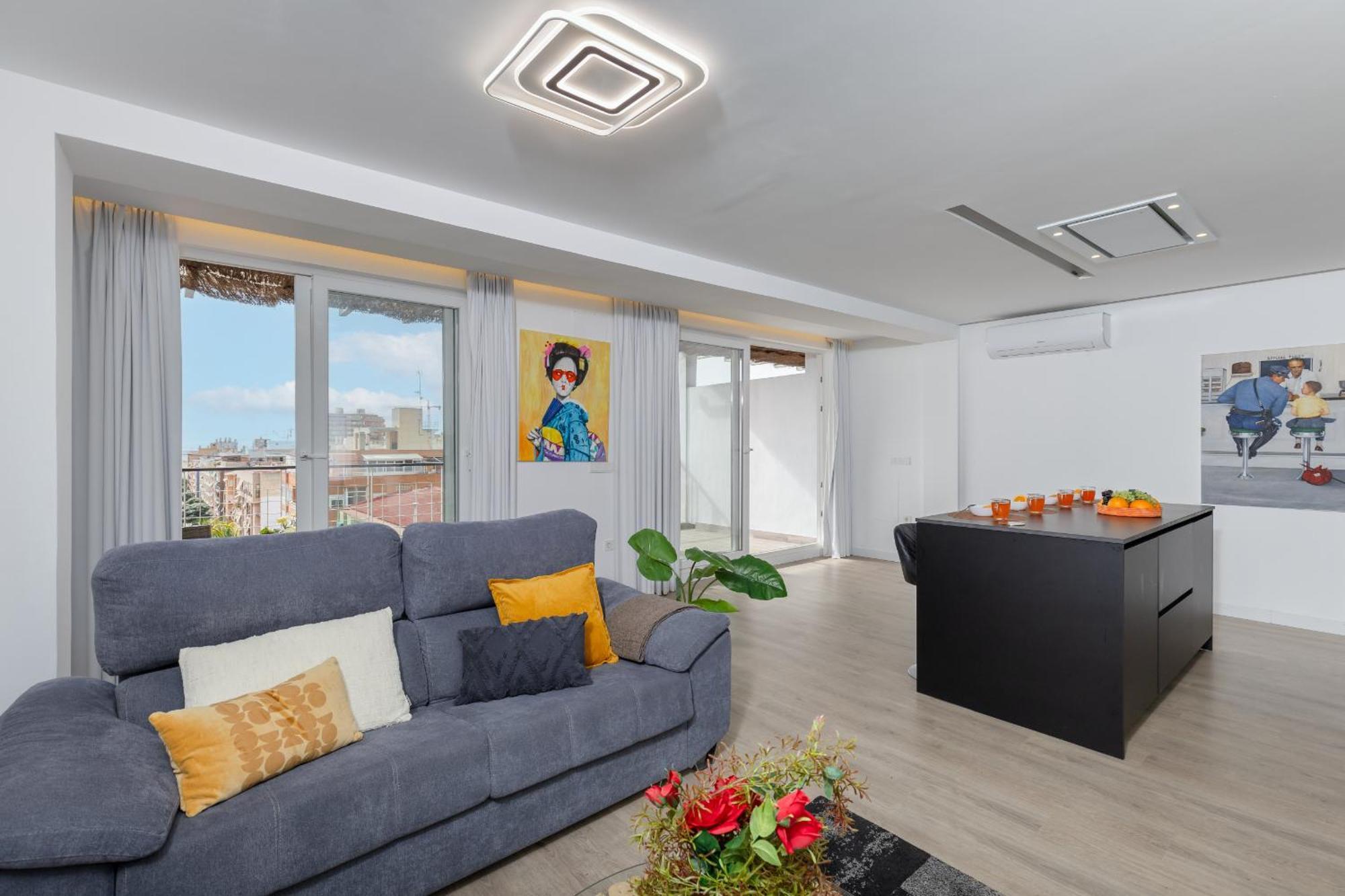 阿利坎特Fidalsa Penthouse Amazing View公寓 外观 照片